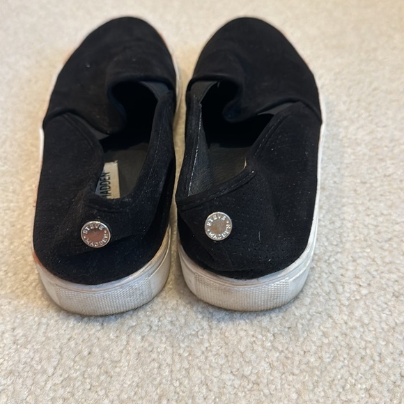 Steve Madden Black Slip-On Sneakers - Picture 3 of 4